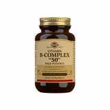 Vitamine B-Complex 50 High Potency Solgar Complex 100 Capsules Capsules végétales