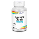 Citrate de calcium avec vitamine D3 Solaray (90 uds)