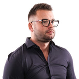 Monture de Lunettes Unisexe Lozza VL4152 500BLK