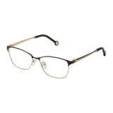Monture de Lunettes Femme Carolina Herrera VHE125540301 Noir Doré