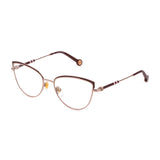 Monture de Lunettes Femme Carolina Herrera VHE185540K99 Doré Bordeaux