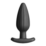 Plug Anal Grande taille Silicone Rocker Noir ElectraStim NS6950