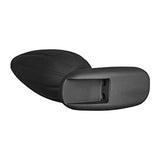 Plug Anal Grande taille Silicone Rocker Noir ElectraStim NS6950