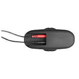 Plug Anal Grande taille Silicone Rocker Noir ElectraStim NS6950
