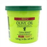 Crème stylisant Ors Creme Relaxer Normal Huile d'Olive (1,8 kg)
