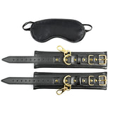 Kit Grand Plaisir Sportsheets Cuffs and Blindfold Set Special Edition Jeu Érotique Bondage