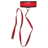 Collier Sportsheets Rouge Avec sangle
