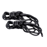Kit Cordes en Soie Noir Sex & Mischief ESS325-02 (2 pcs)