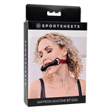 Bâillon Sportsheets Bit Noir/Rouge