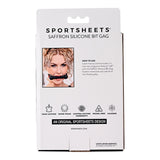 Bâillon Sportsheets Bit Noir/Rouge