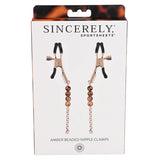 Colliers de serrage Chaîne Sportsheets  Amber Beaded