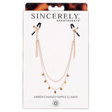 Colliers de serrage Chaîne Sportsheets Amber Chained