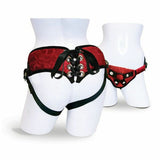 Bracelet Corsette en dentelle rouge Sportsheets SS69103 Rouge