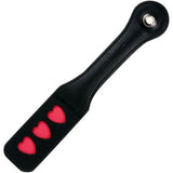 Pagaie en cuir Impression Coeurs Sportsheets EF-ME-20514
