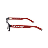 Monture de Lunettes Unisexe Dsquared2 DQ5030-01A-51 ø 51 mm Noir