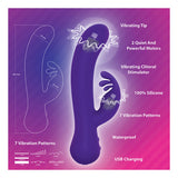 Vibromasseur Lapin The Empress Swan Violet