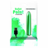Vibromasseur PowerBullet 10  Vert