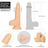 Dildo Naked Addiction Silikon Latexfrei