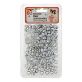 Glass beads Beauty Town Circular Small Silver