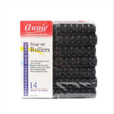 Boucles Annie Petit Noir (14 uds)