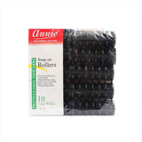 Boucles Annie Grand Noir (10 uds)