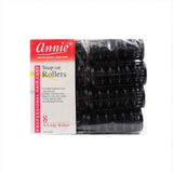 Boucles Annie Grand Noir (8 uds)