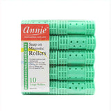 Boucles Annie Grand Vert (10 uds)