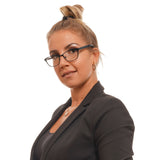 Monture de Lunettes Femme Zac Posen ZTHE 51BL