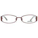 Monture de Lunettes Femme Guess GU2249-BRN-52 Marron (ø 52 mm)