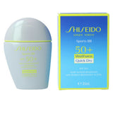 Crème Solaire Avec Couleur Shiseido WetForce Quick Dry Sports Dark SPF50+ Spf 50 Dark (30 ml)