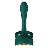 Anneaux pour pénis et à billes vibrantes Zalo  Bayek Vert turquoise