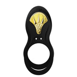 Anneaux pour pénis et à billes vibrantes Zalo Bayek Obsidian Noir