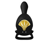 Anneaux pour pénis et à billes vibrantes Zalo Bayek Obsidian Noir