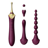 Vibratore Clitorideo Curvo Zalo Bess 2 Viola