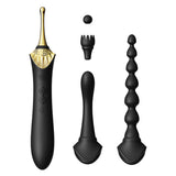 Vibrateur Clitoridien Courbe Zalo Bess 2 Noir