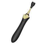 Vibrateur Clitoridien Courbe Zalo Bess 2 Noir