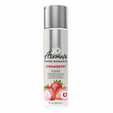 Huile de massage érotique Aromatix Scented System Jo Fraise 120 ml