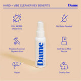 Nettoyant de Jouets Érotiques Hand & Vibe Dame Products 60 ml