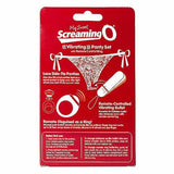 Culotte Télécommandeé Vibrante  Rouge The Screaming O SCPNTY-R-110