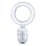 Anneau de Pénis vibrant The Screaming O Dongle Blanc