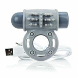 Anello Vibrante Charged Owow Grigio The Screaming O 12440
