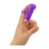 vibro FingO Finger Chargé Violet The Screaming O Charged Pourpre