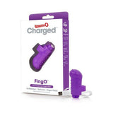 vibro FingO Finger Chargé Violet The Screaming O Charged Pourpre