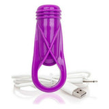 Anneau de Pénis vibrant The Screaming O Charged Oyeah! Plus Lila