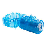 Anneau de Pénis vibrant The Screaming O Charged The Big OMG Bleu
