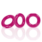 Tri Bague pénis Oxballs Fuchsia