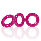 Tri Bague pénis Oxballs Fuchsia