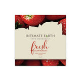 Oral Pleasure Glide Glide  Fraise Fraîche 3 ml Intimate Earth Fraise