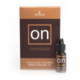 Huile Excitation ON pour Elle Chocolat 5 ml Sensuva 3367