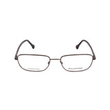 Monture de Lunettes Unisexe Ermenegildo Zegna VZ3186-0K05 ø 53 mm Argenté